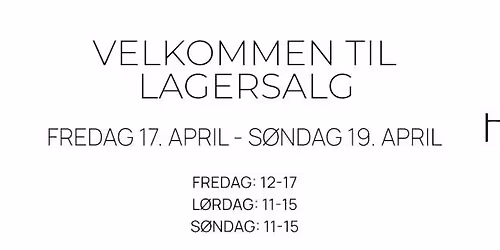 HA DET P\u00c5 BADET Lagersalg