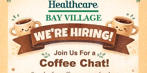 O'Neill Bay Village Hiring Coffee Chat