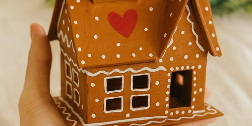 Meet and Make - Painting Gingerbread House