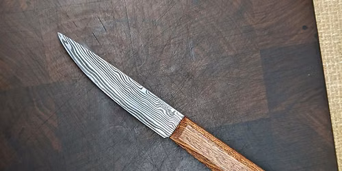 Pattern welded paring knives with Matthew Parkinson