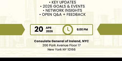 Irish Network NYC AGM