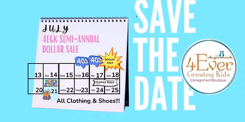 4EGK Semi-Annual Dollar Sale