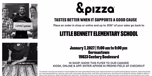 Eat Out Eagles Thursday with &pizza in Germantown!