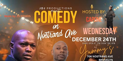 Comedy on Nostrand Ave a JDJ Production Special