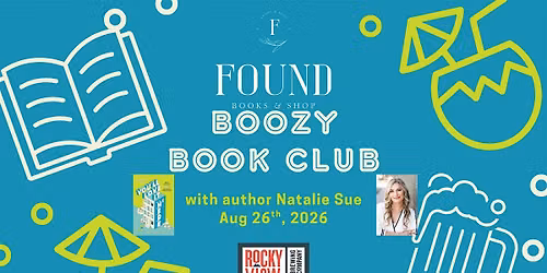 Found Boozy Book Club with author Natalie Sue
