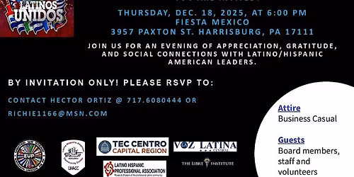 Central Pennsylvania Holiday Party 2025