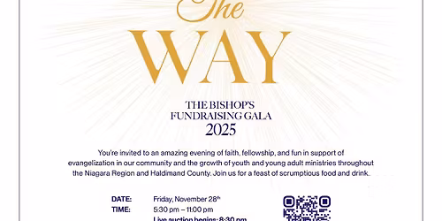 Bishop's Gala \u2014 dinner & auction