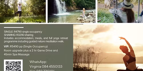 Yoga Retreat Karkloof Safari Spa