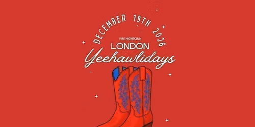 YEEHAW! FESTIVE COUNTRY PARTY. LONDON\ud83e\udd20\ud83c\udf85
