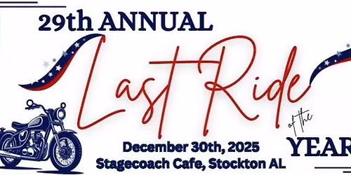 29th Annual Last Ride of The Year @Stagecoach Cafe: Pensacola Meetup