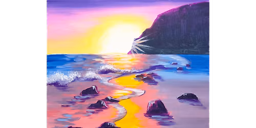 SoCal Sunset - Paint and Sip in Norfolk | Classpop!\u2122