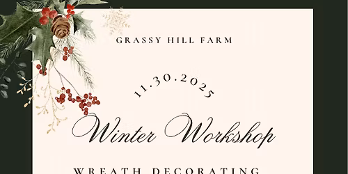 Winter Wreath Workshop