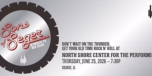 Sons of Seger: A Tribute to Bob Seger