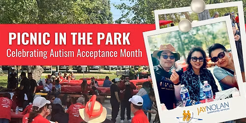 Free Community Picnic in the Park Celebrating Autism Acceptance Month