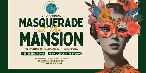 3rd Annual Masquerade at the Mansion
