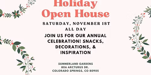 Annual Holiday Open House