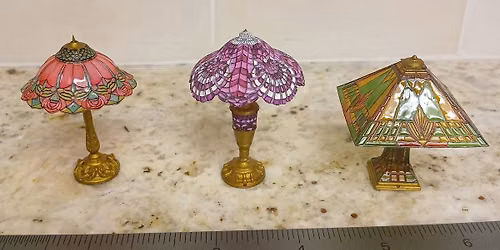 Albuquerque Mini Makers club meeting - Tiffany Lamps