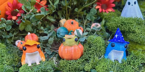 Paint Your Own Spooky Frog