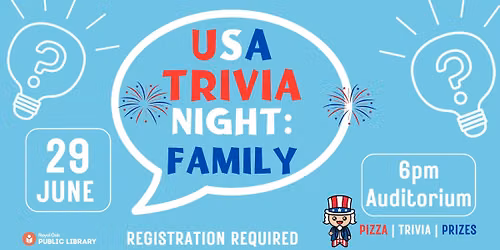 USA Trivia Night: Family