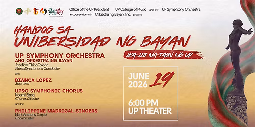 Handog sa Unibersidad ng Bayan