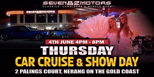 Beers & Brisket and Bad Arse Cars @ SEVEN82MOTORS Classics Lowriders & Muscle cars Auctions