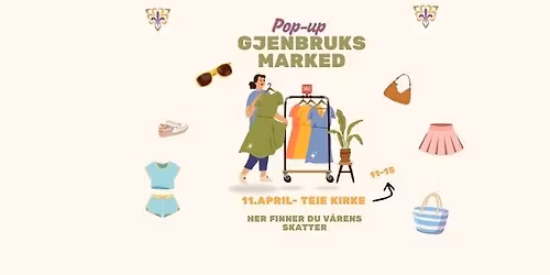 \u269c\ufe0fPop-up gjenbruksmarked\u269c\ufe0f