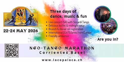 La Copa Loca - NEO Tango Marathon May Edition - with SICCARDI TANGO