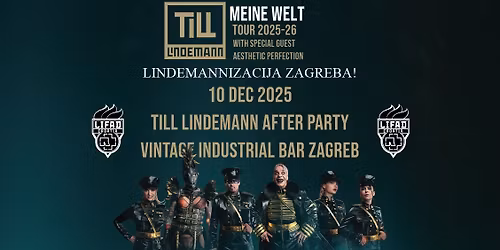 Till Lindemann After Party u Vintage Industrial Baru