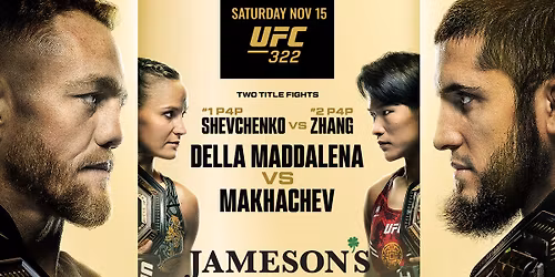 UFC 322 Della Maddalena vs Makhachev