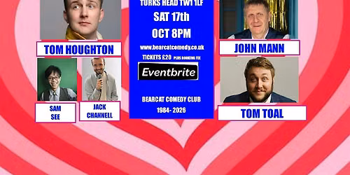 Bearcat Comedy Sat 17th October