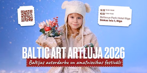 Baltic Art ArtLuja 2026 \u2014 6. Baltijas autordarbu un amatniec\u012bbas festiv\u0101ls