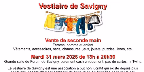 Vestiaire de Savigny