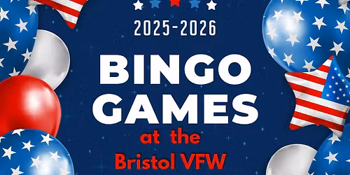 Cash Bingo at the Bristol VFW November 6