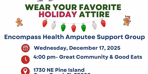 Amputee Holiday Support Group