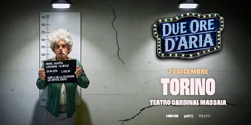 BARUTZ presenta DUE ORE D'ARIA | Torino - Teatro Cardinal Massaia