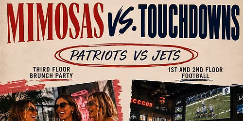 Patriots vs NY Jets Brunch Watch Party at The Greatest Bar