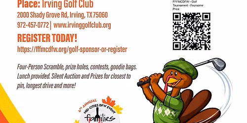 1st Annual Golf Tournament