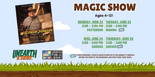 Magic Show at Groves Branch Library