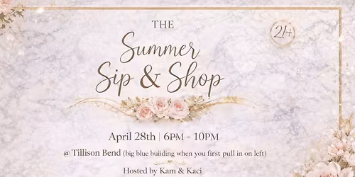 THE Summer Sip & Shop