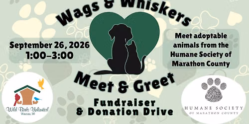 Wags & Whiskers Meet & Greet and Fundraiser