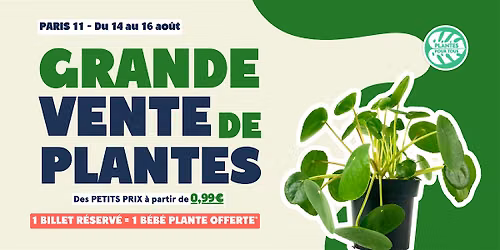 Grande Vente de Plantes - Paris 11