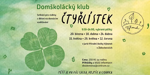 Dom\u0161kol\u00e1ck\u00fd klub \u010cty\u0159l\u00edstek