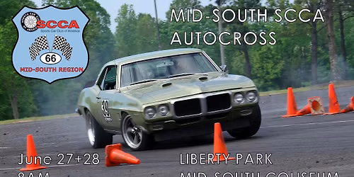 Mid-South SCCA Autocross - June 2026 Day 1