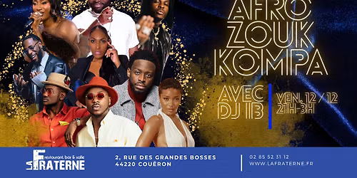 AFRO ZOUK KOMPA : la dernière de 2025 avec DJ IB ! 