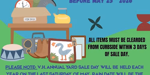 1st Annual Victoria Harbour Community Yardsale Day!