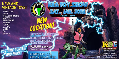 The KRG Toy Show January 2027