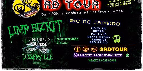 Limp Bizkit - Excurs\u00e3o RD Tour RJ - (Caravana Rio)