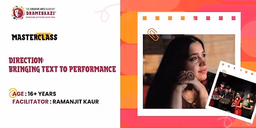 Direction: Bringing Text to Stage by Ramanjit Kaur