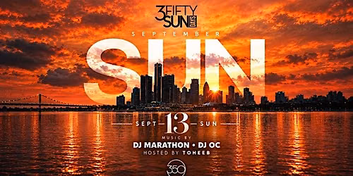 3Fifty Sundays presents: September Sunday on Sept 13