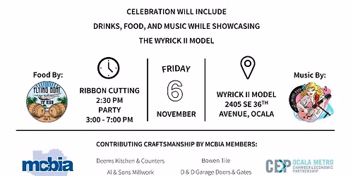 Ribbon Cutting and Parade Of Homes Celebration